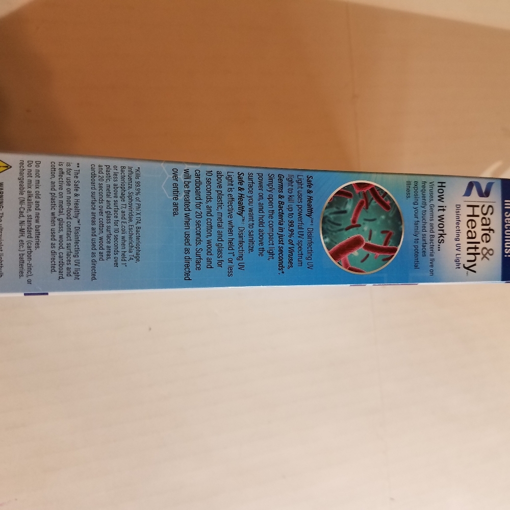COPY - Disinfecting UV light  b80 - Picture 2 of 5